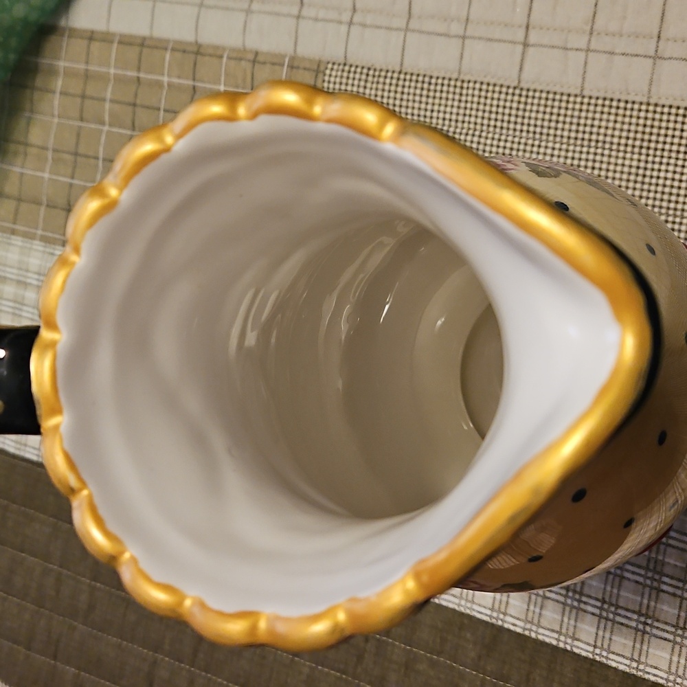 AMBER ROSE by NANETTE VACHER for AMBIANCE COLLECTION RARE PITCHER - Picture 15 of 16